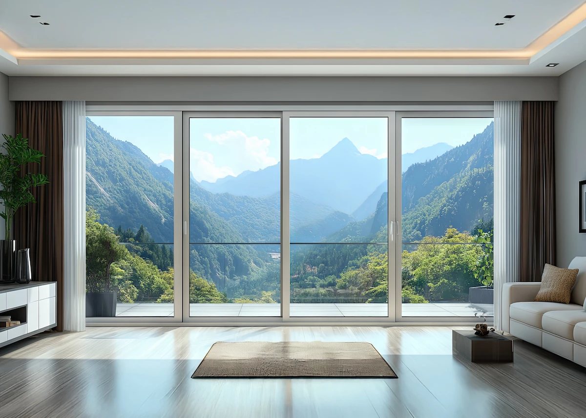 uPVC windows installed in an Indian residential home by Ascendia