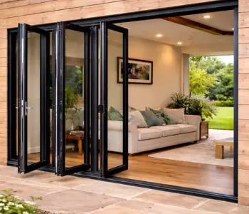 uPVC Tilt and turn windows used in a modern home interior